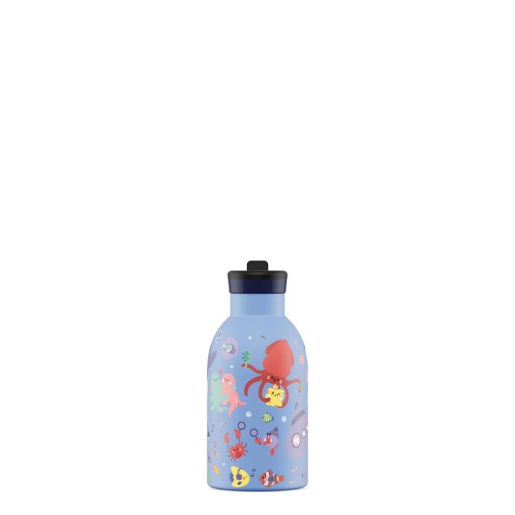 24Bottles Clima Bottle 330ml Ocean Friends (Blauw) - Panache (Koksijde)