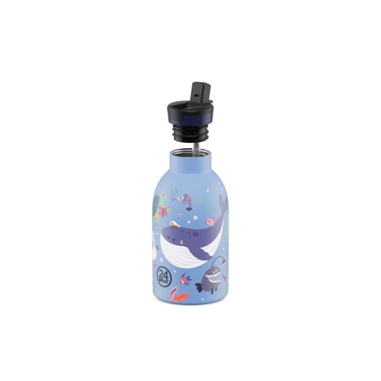 24Bottles Clima Bottle 330ml Ocean Friends (Blauw) - Panache (Koksijde)