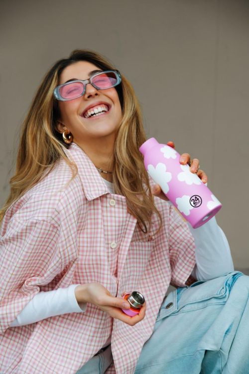 24Bottles Clima Bottle 500ml Daydreaming (Pink) - Panache (Koksijde)