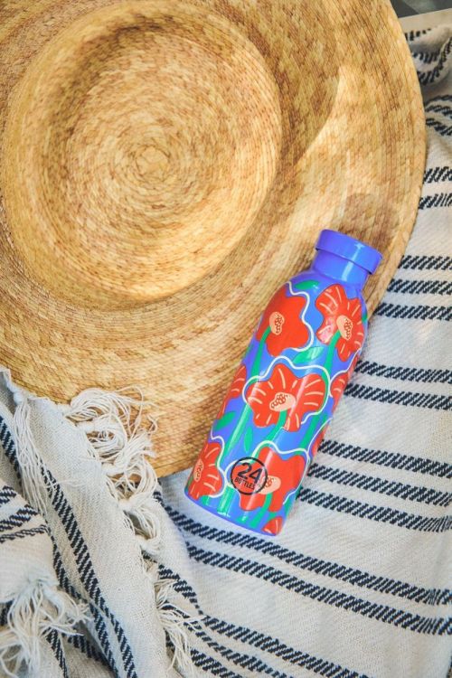 24Bottles Clima Bottle 500ml Flor de Fuego (Flor de Fuego) - Panache (Koksijde)