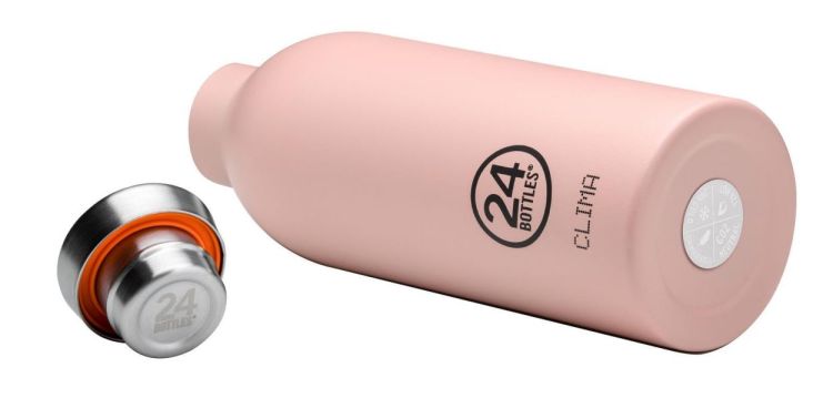 24Bottles Clima Bottle 500ml (Dusty pink) - Panache (Koksijde)