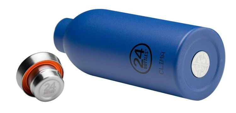 24Bottles Clima Bottle 500ml (Gold Blue) - Panache (Koksijde)