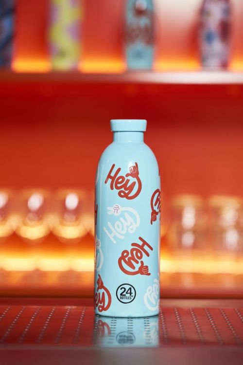 24Bottles Clima Bottle 850ml Hey! (Hey! Blue) - Panache (Koksijde)