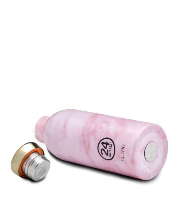 24Bottles Clima Bottle 850ml marble (Pink) - Panache (Koksijde)