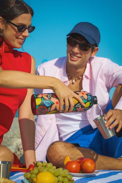 24Bottles Clima Bottle 850ml Tropical Noir (Tropical Noir) - Panache (Koksijde)