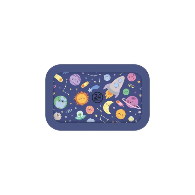 24Bottles Snackbox Space Friends (Blauw) - Panache (Koksijde)