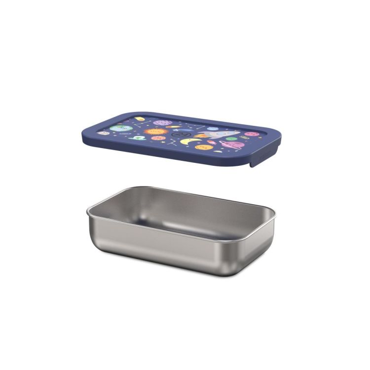 24Bottles Snackbox Space Friends (Blauw) - Panache (Koksijde)