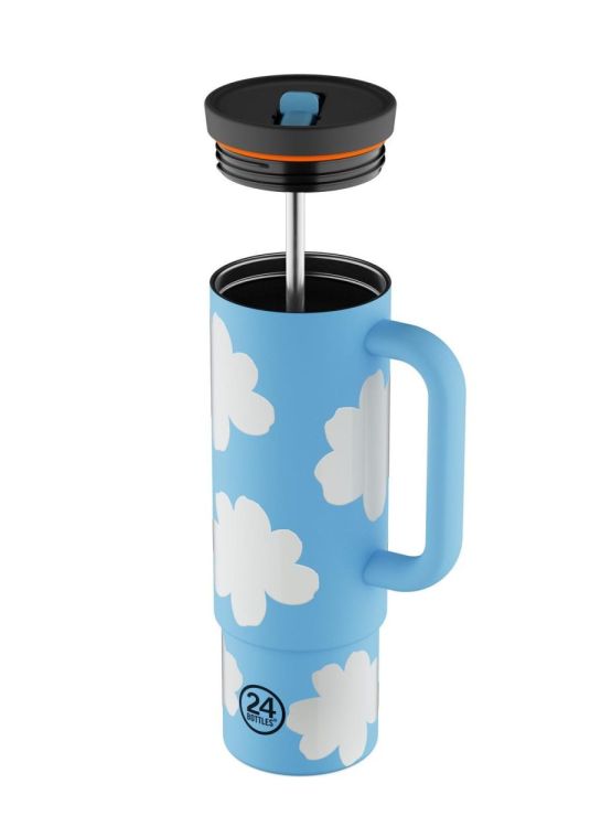 24Bottles Straw Cup 800ml Daydreaming (Blue) - Panache (Koksijde)