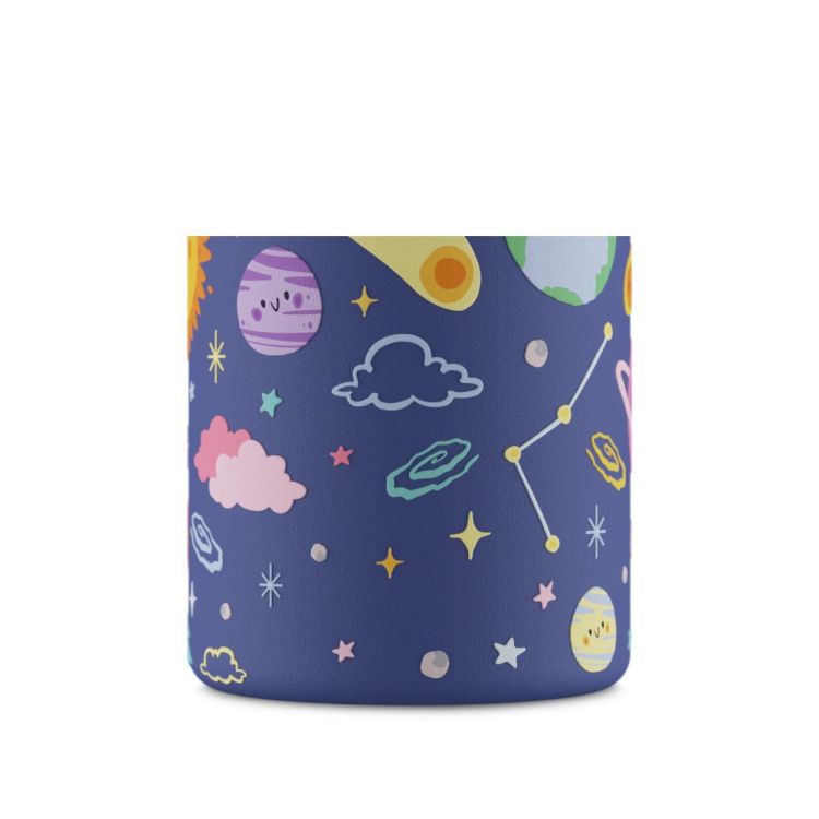 24Bottles Urban Bottle 250ml +sport lid Space Friends (Blauw) - Panache (Koksijde)