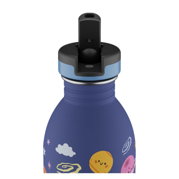 24Bottles Urban Bottle 500ml +sport lid Space Friends (Blauw) - Panache (Koksijde)