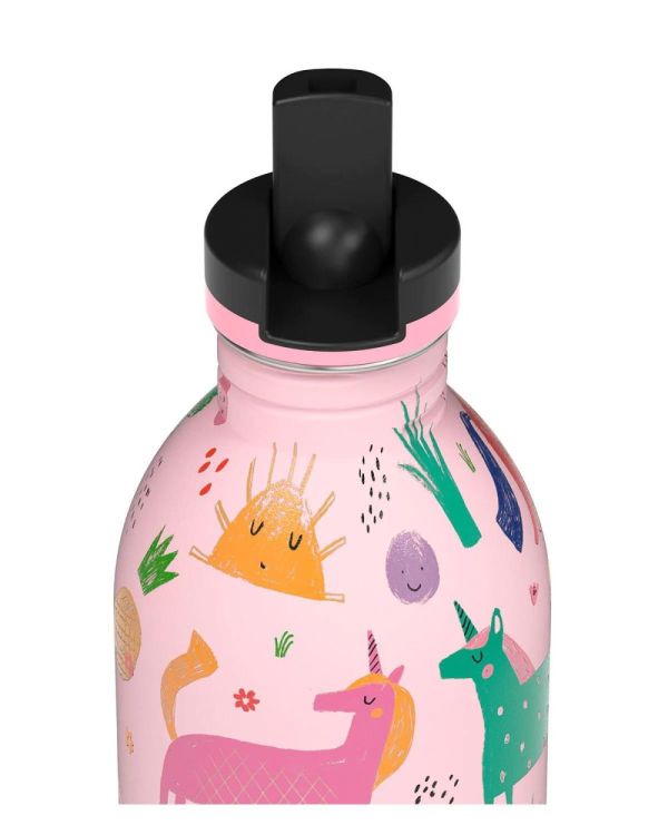 24Bottles Urban Bottle 500ml +sport lid (Roze) - Panache (Koksijde)