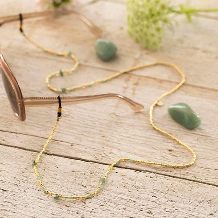 A Beautiful Story Brillenkoord Enlighten Aventurine (Groen) - Panache (Koksijde)