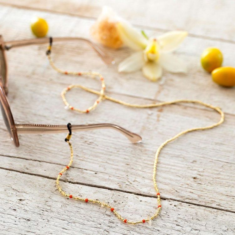 A Beautiful Story Brillenkoord Enlighten Citrine (Oranje) - Panache (Koksijde)