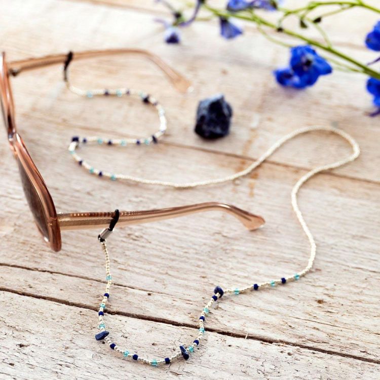 A Beautiful Story Brillenkoord Enlighten Lapis Lazuli (Blauw) - Panache (Koksijde)