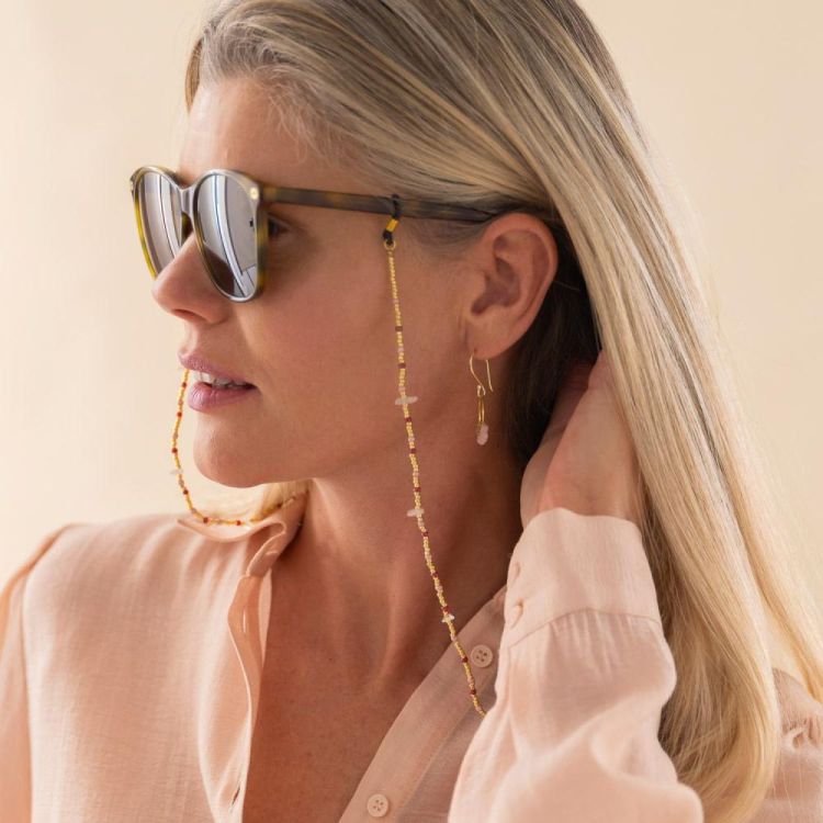 A Beautiful Story Brillenkoord Enlighten Rose Quartz (Roze) - Panache (Koksijde)