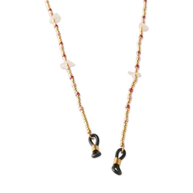 A Beautiful Story Brillenkoord Enlighten Rose Quartz (Roze) - Panache (Koksijde)