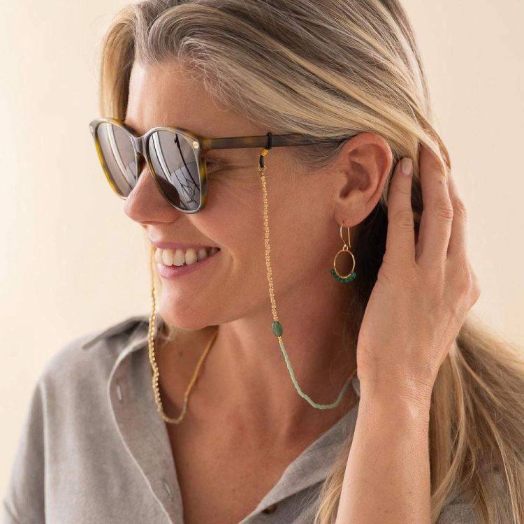 A Beautiful Story Brillenkoord Unified Aventurine (Groen) - Panache (Koksijde)