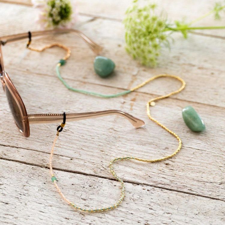 A Beautiful Story Brillenkoord Unified Aventurine (Groen) - Panache (Koksijde)