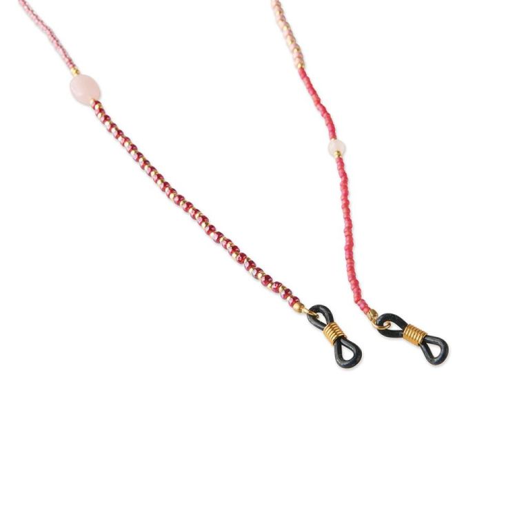 A Beautiful Story Brillenkoord Unified Rose Quartz (Roze) - Panache (Koksijde)
