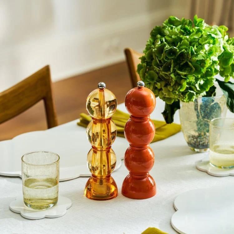 Addison Ross Bobbin peper- of zoutmolen 24cm (Orange) - Panache (Koksijde)