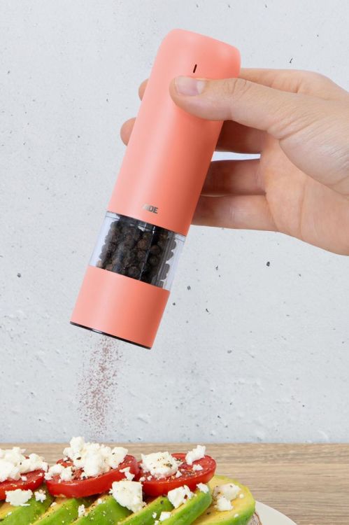 ADE Elektrische peper- en zoutmolen mini (Coral) - Panache (Koksijde)