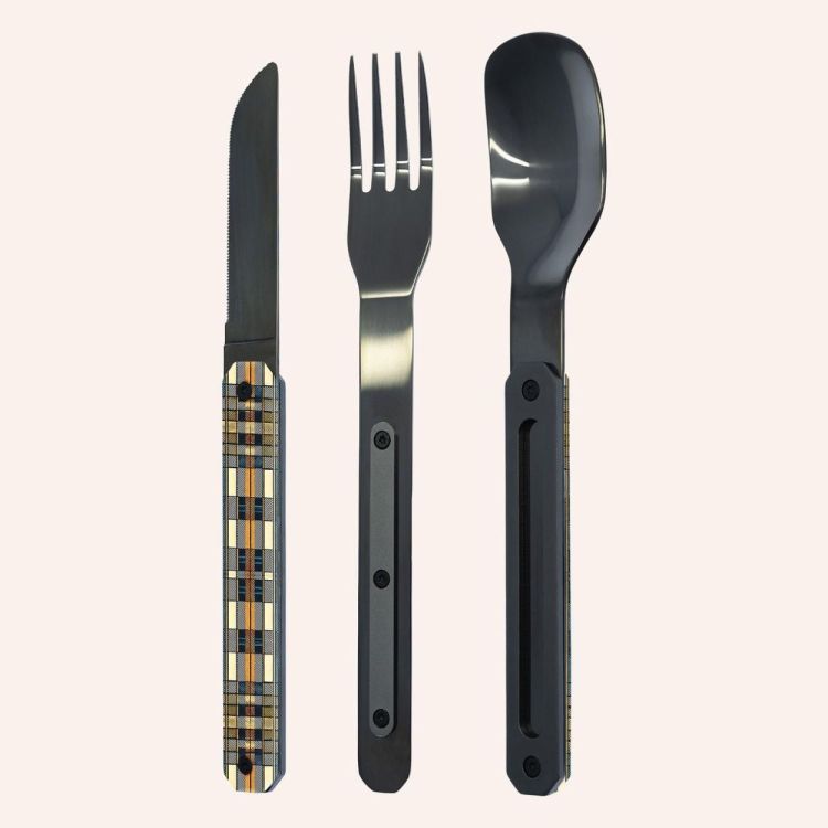 Akinod Lunchboxbestekset Black 12H34 Highlands (Multi) - Panache (Koksijde)