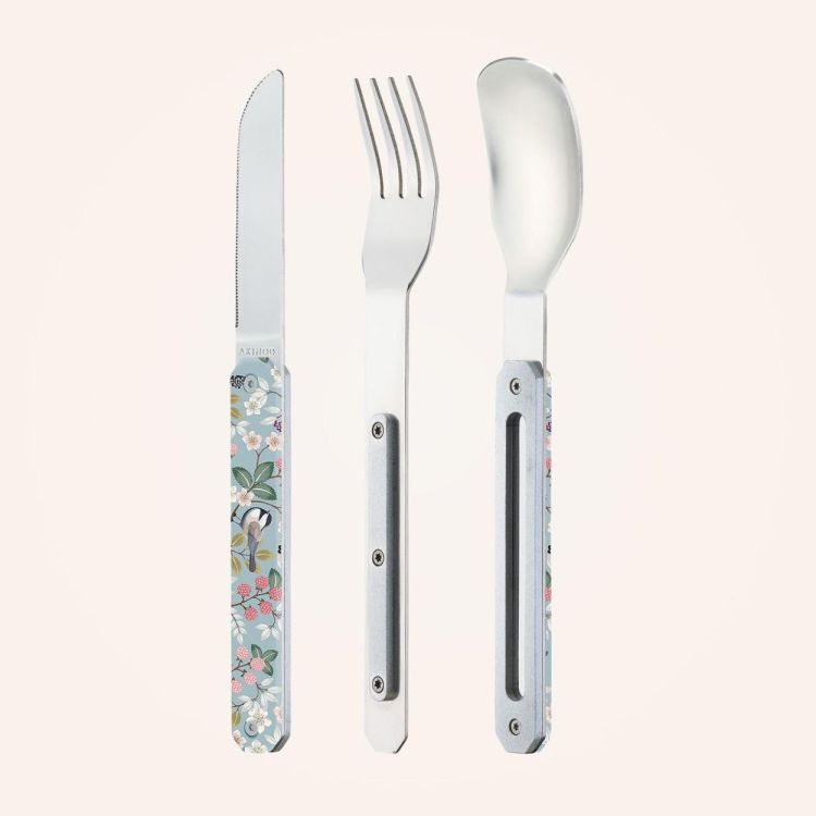 Akinod Lunchboxbestekset Mirror 12H34 Fleurs Gourmandes (Multi) - Panache (Koksijde)