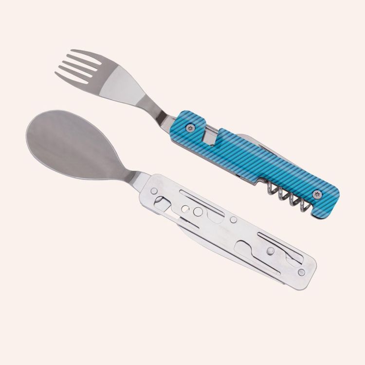Akinod Set de couverts Multitool Mirror (Blauw) - Panache (Koksijde)