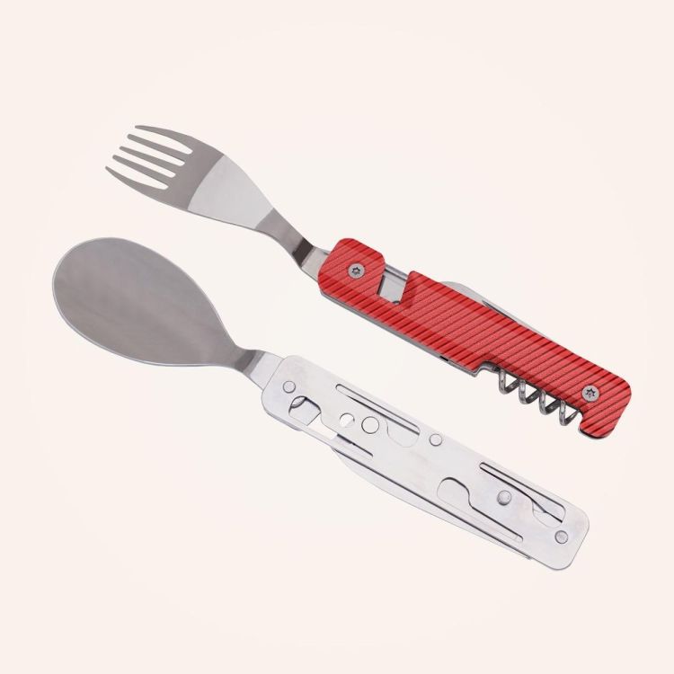 Akinod Lunchboxmultitool Mirror 13H25 Aluminium Rouge (Rood) - Panache (Koksijde)