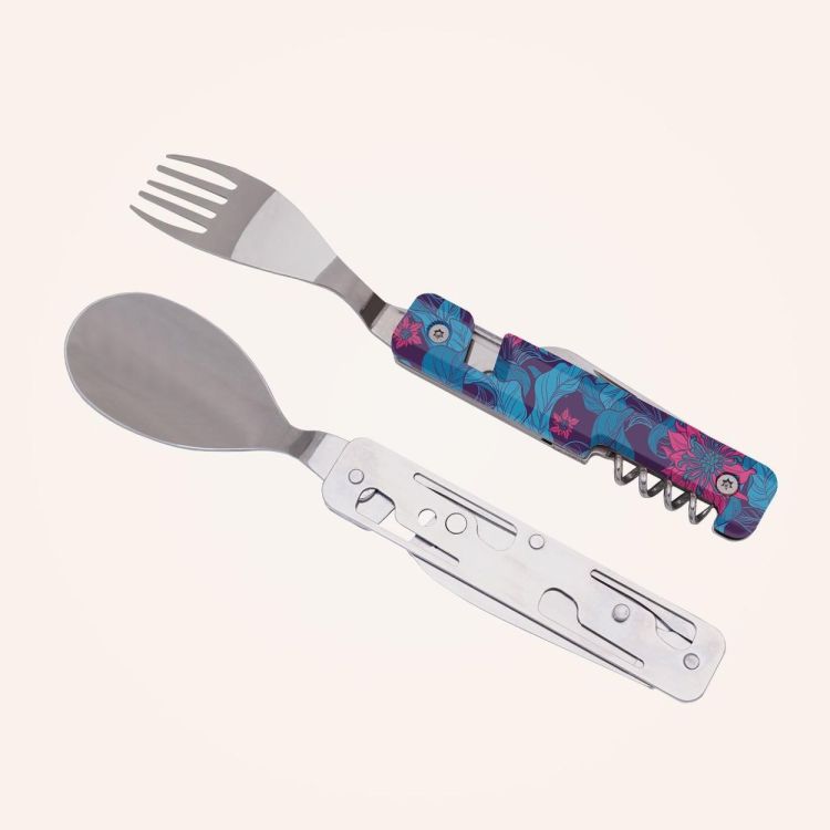 Akinod Lunchboxmultitool Mirror 13H25 Hibiscus (Blauw) - Panache (Koksijde)