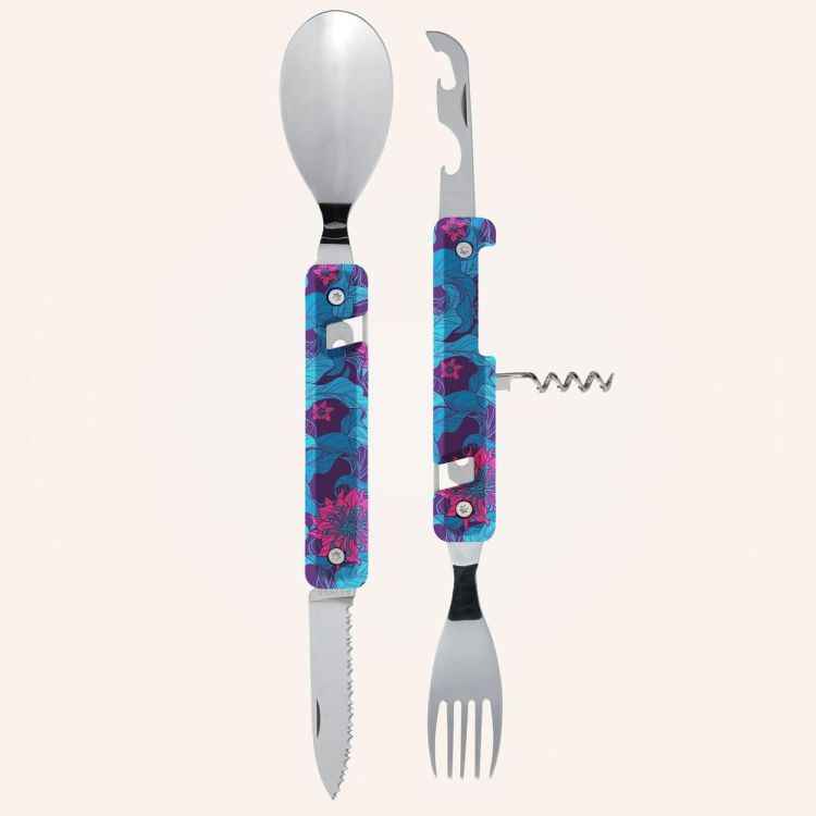 Akinod Lunchboxmultitool Mirror 13H25 Hibiscus (Blauw) - Panache (Koksijde)