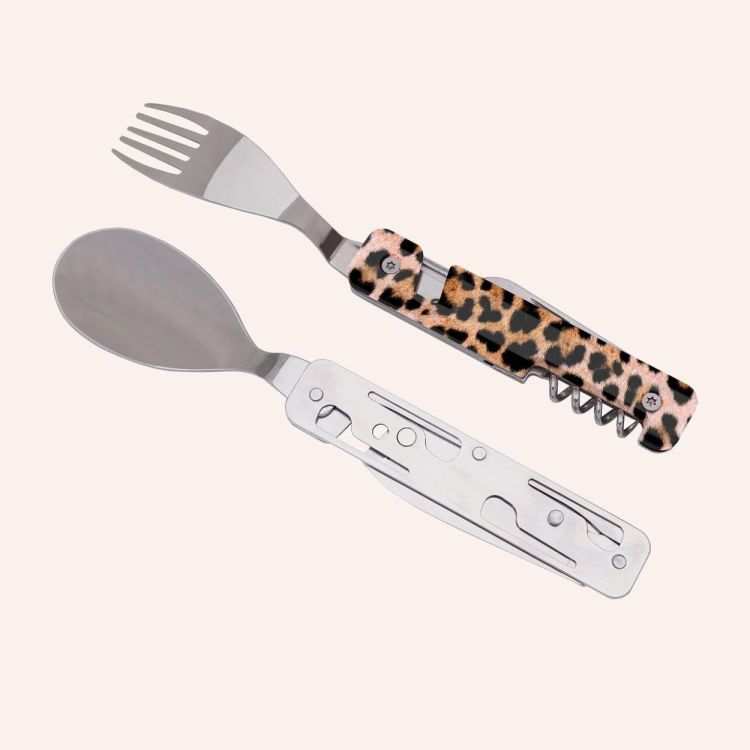 Akinod Set de couverts Multitool Mirror (Leopard) - Panache (Koksijde)