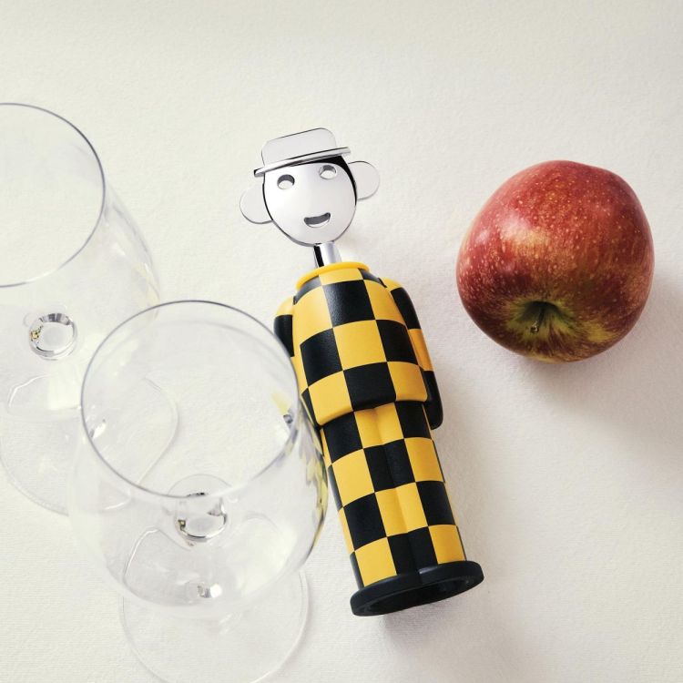 Alessi Alessandro M. kurkentrekker Giallo e Nero (Geel-Zwart) - Panache (Koksijde)