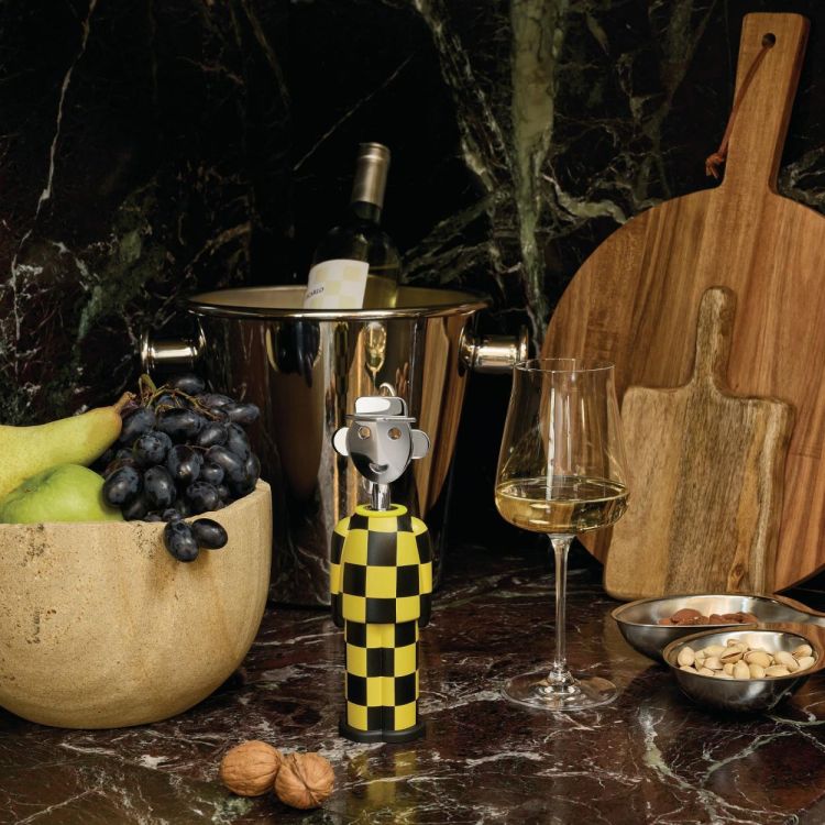 Alessi Alessandro M. kurkentrekker Giallo e Nero (Geel-Zwart) - Panache (Koksijde)