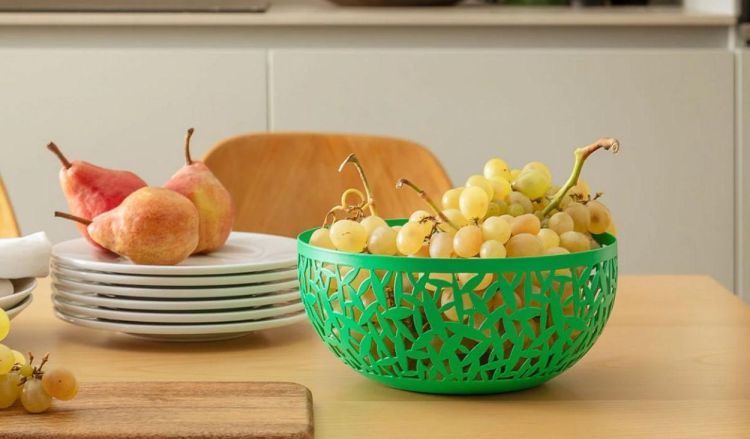 Alessi CACTUS Porte-fruits 21cm (Groen) - Panache (Koksijde)