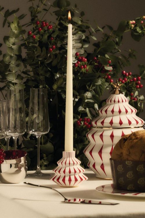 Alessi Delight Candle Holder (Wit) - Panache (Koksijde)