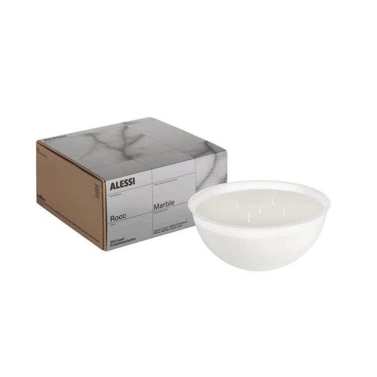 Alessi Rocc vulling large Ø 20cm Marble (Grijs) - Panache (Koksijde)