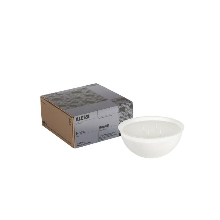 Alessi Rocc vulling medium Ø 15cm Basalt (Zwart) - Panache (Koksijde)