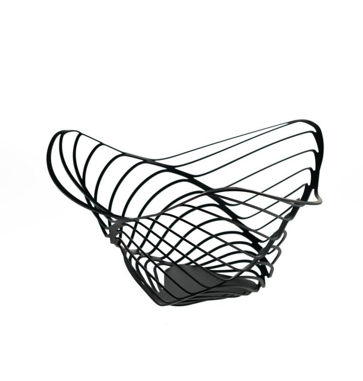 Alessi TRINITY Citrus basket 33cm (Zwart) - Panache (Koksijde)