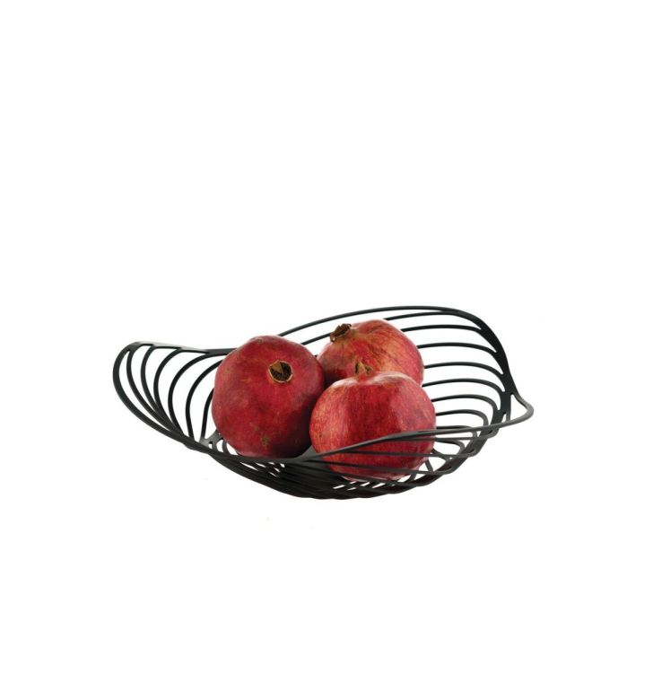 Alessi TRINITY Fruit holder 33cm (Zwart) - Panache (Koksijde)