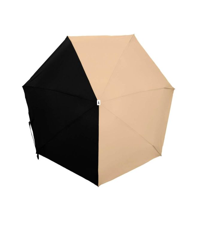 Anatole Paris Parapluie Alice (Beige/Black) - Panache (Koksijde)