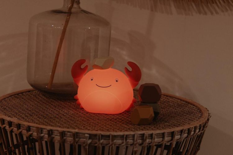 AP Junior Nachtlamp - Theo de krab (Oranje) - Panache (Koksijde)