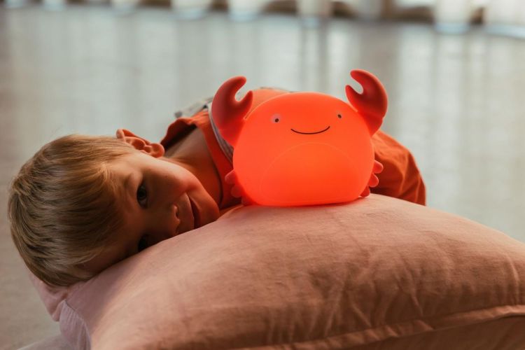 AP Junior Nachtlamp - Theo de krab (Oranje) - Panache (Koksijde)