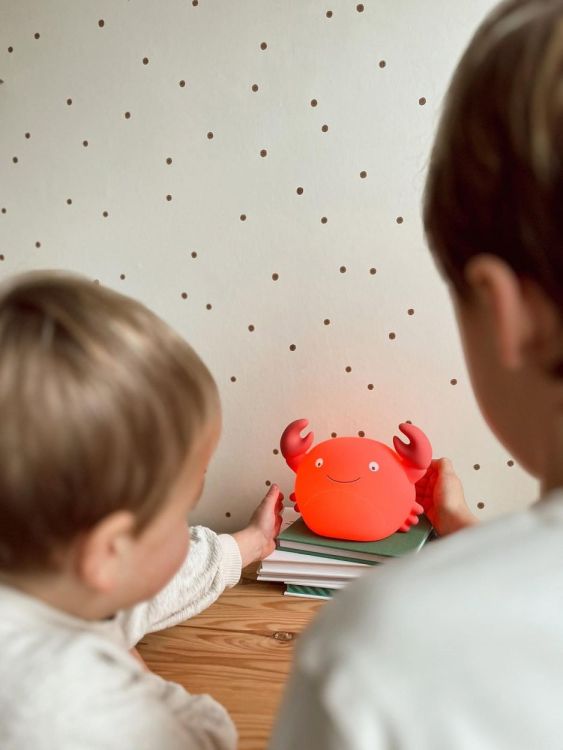 AP Junior Nachtlamp - Theo de krab (Oranje) - Panache (Koksijde)