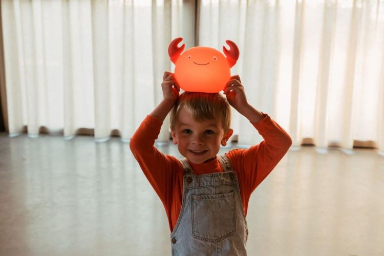 AP Junior Nachtlamp - Theo de krab (Oranje) - Panache (Koksijde)