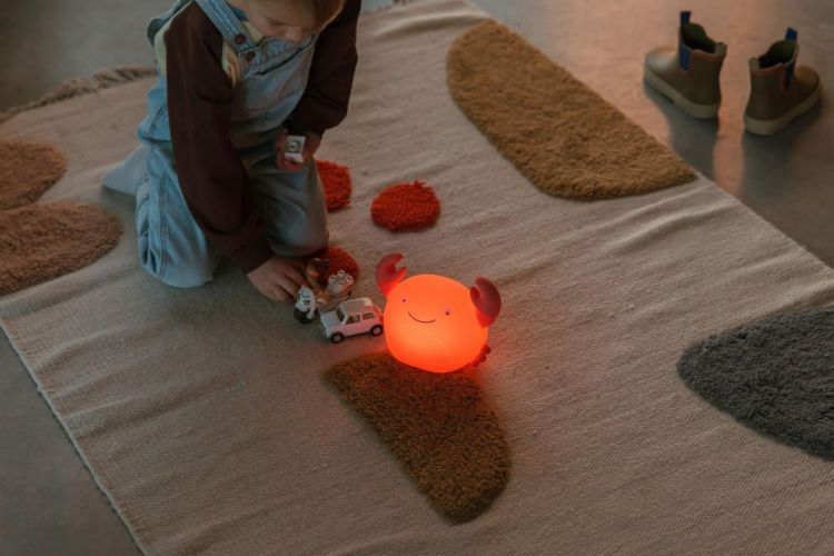 AP Junior Nachtlamp - Theo de krab (Oranje) - Panache (Koksijde)