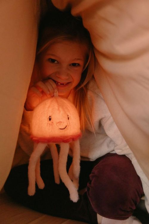 AP Junior Veilleuse douce - Colette la Méduse (Roze) - Panache (Koksijde)