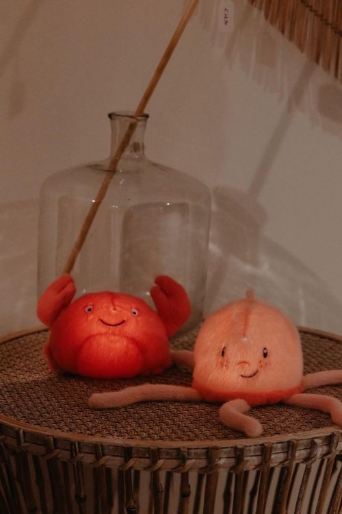 AP Junior Veilleuse douce - Colette la Méduse (Roze) - Panache (Koksijde)