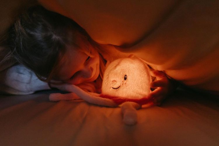 AP Junior Veilleuse douce - Colette la Méduse (Roze) - Panache (Koksijde)