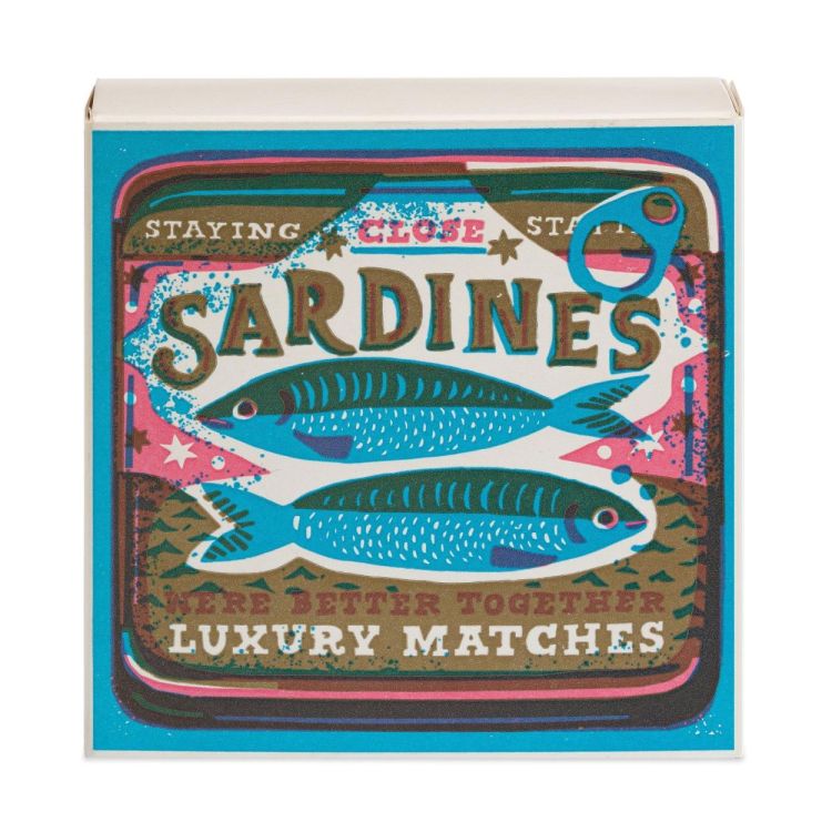 Archivist Gallery Matches Better Together Sardines by The Printed Peanut lucifers vierkant () - Panache (Koksijde)